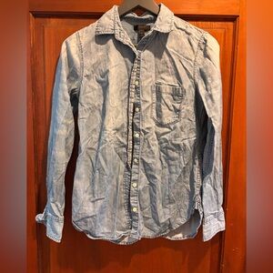 J. Crew Light Blue Denim Shirt